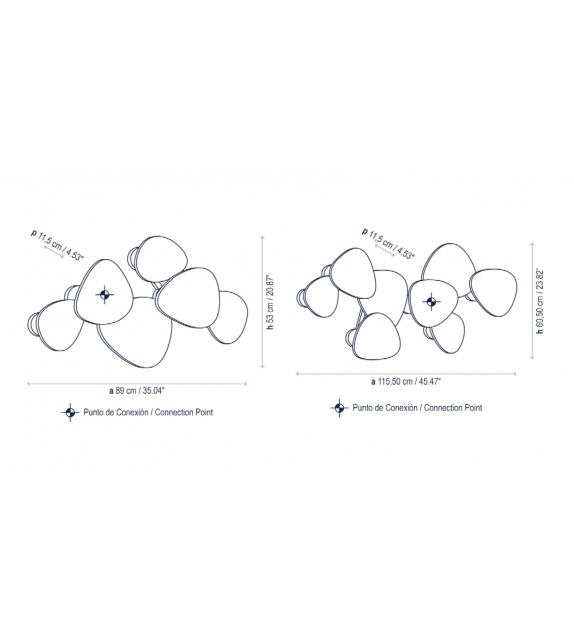 Tria Multi Bover Wall Lamp