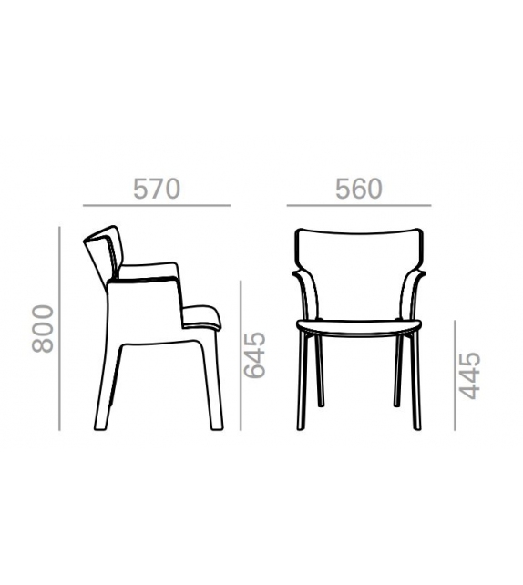 Adela Rex Andreu World Fauteuil Rembourré