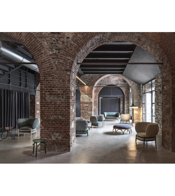 Luftballon 200 Gebrüder Thonet Vienna Divano