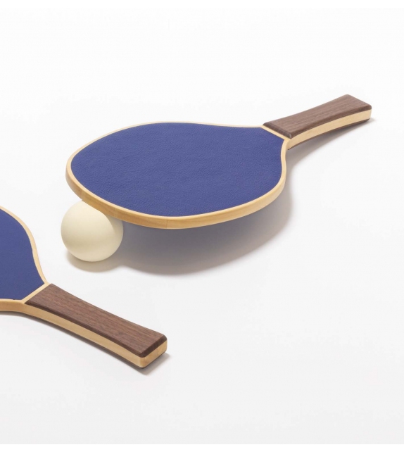 Rackets with Ball Poltrona Frau Schläger mit Ball