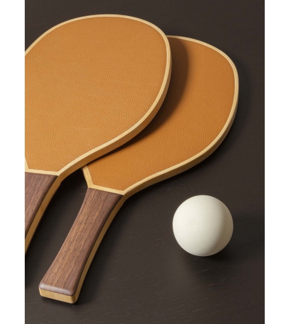Rackets with Ball Poltrona Frau Schläger mit Ball