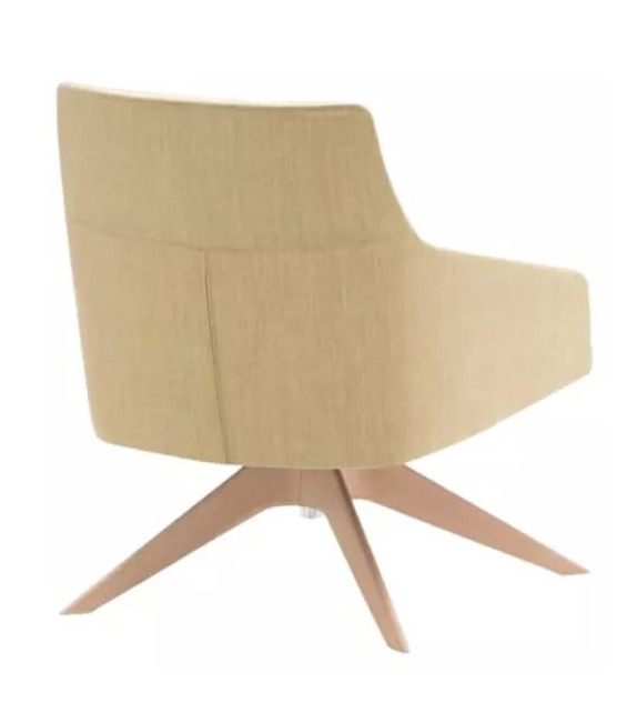 Alya Beech Andreu World Lounge Chair Low