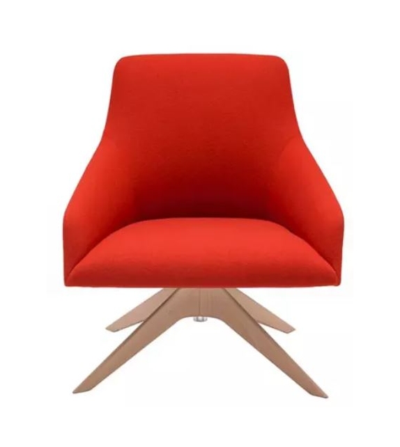 Lounge Chair Low Alya Beech Andreu World