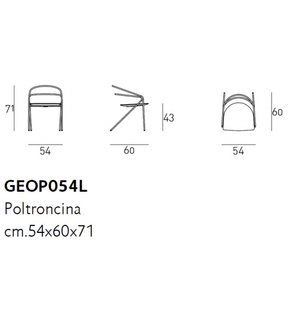 George's Light Living Divani Poltroncina Indoor