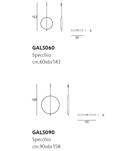 Galileo Living Divani Miroir