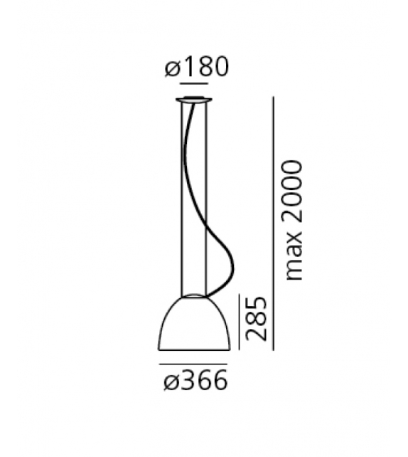 Nur Mini Artemide Hängeleuchte