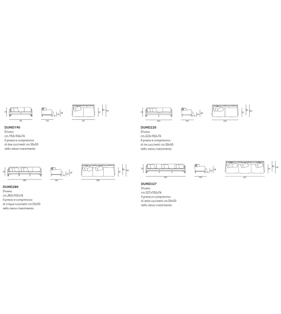 Dumas Living Divani Divano