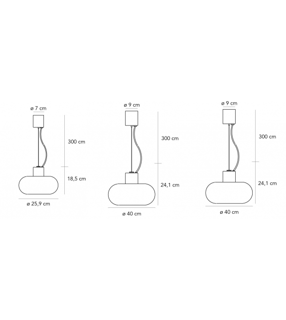 Fontanella Fontana Arte Suspension