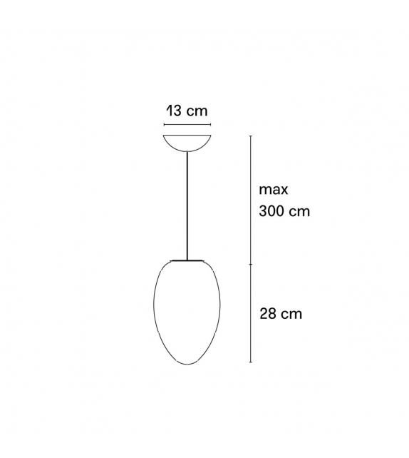 Uovo Fontana Arte Suspension