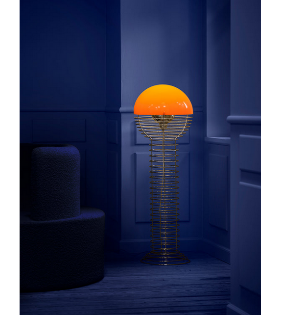 Wire Verpan Floor Lamp