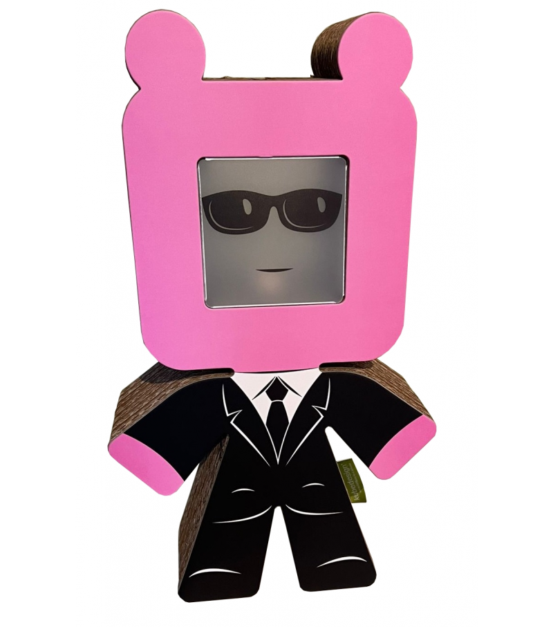 Versandfertig - Ted Hero - H3 Iena Kubedesign Tischleuchte