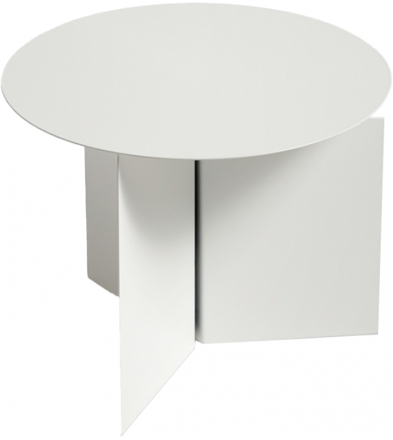 Slit Table Round Hay Tavolino