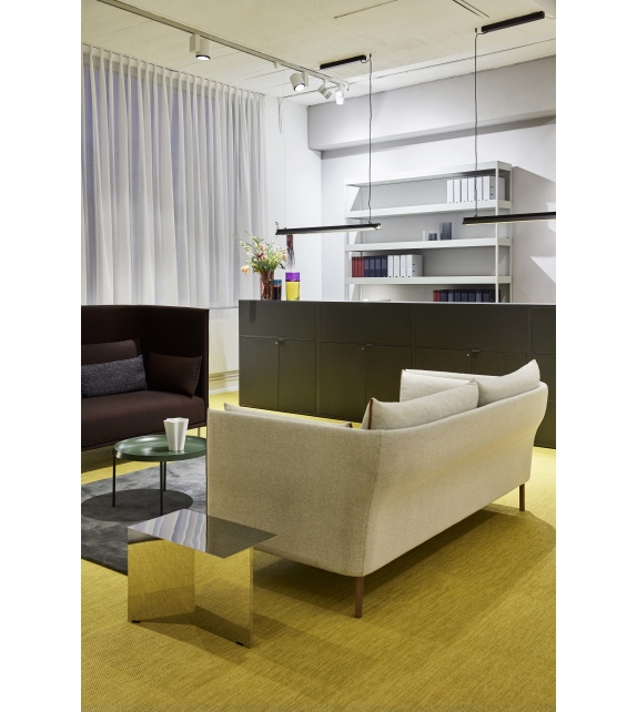 Slit Oblong Hay Petite Table