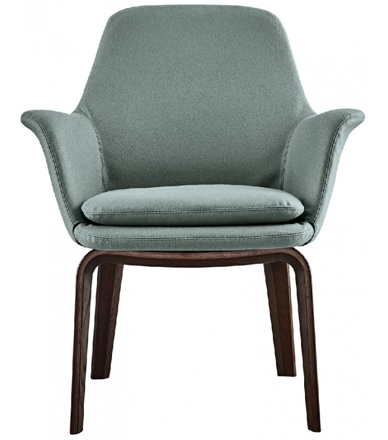 york lounge small armchair minotti