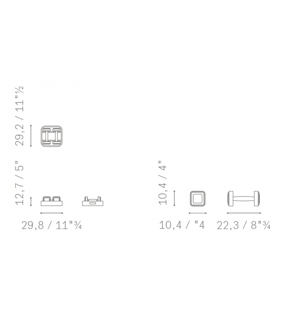 Weights Poltrona Frau Dumbbells