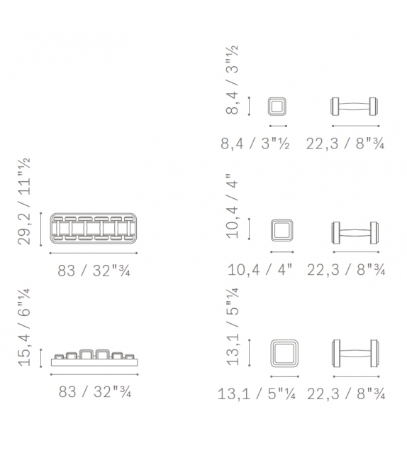 Weights Poltrona Frau Dumbbells