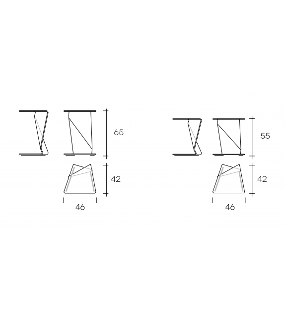 Sigmy Fiam Tavolino D'Appoggio