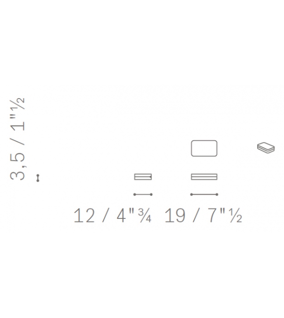 Cards Wodden Box Poltrona Frau Boîte en Bois pour Cartes