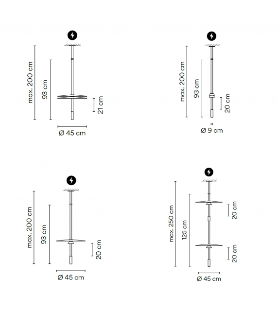 Flamingo Mini Vibia Pendant Lamp