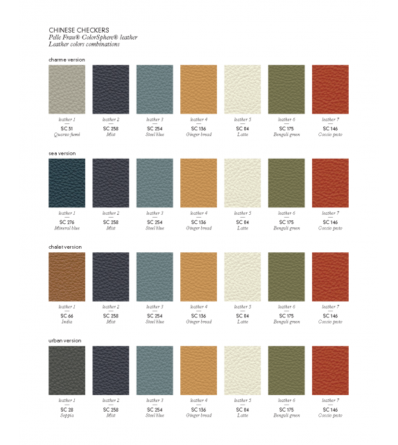 Chinese Chackers Poltrona Frau Dama Cinese