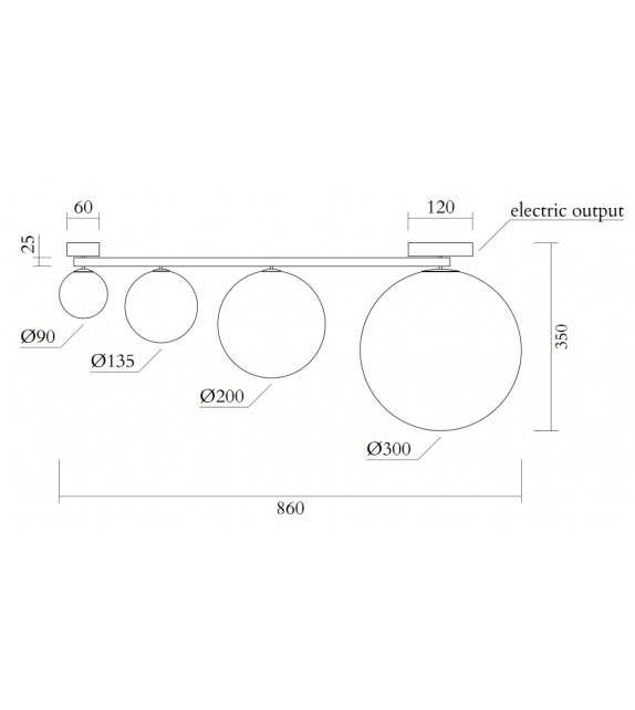 Perspective Atelier Areti Ceiling Lamp