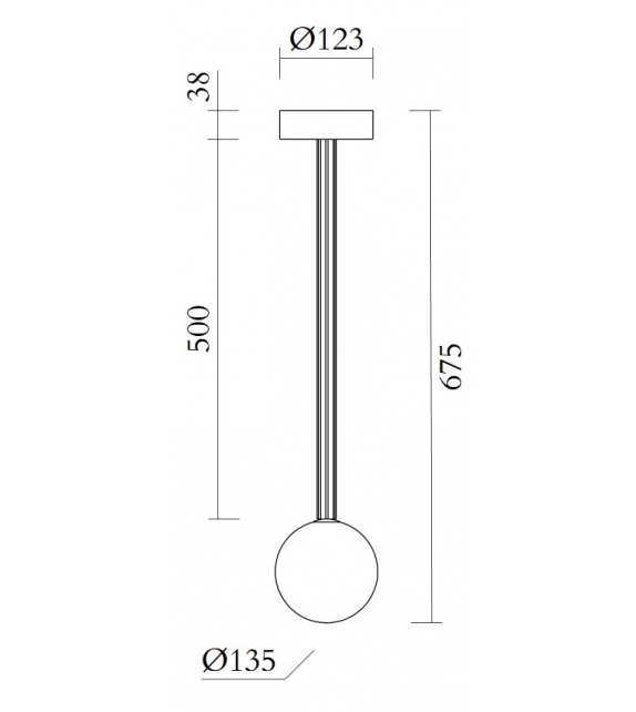 Profiles Atelier Areti Lampada a Sospensione