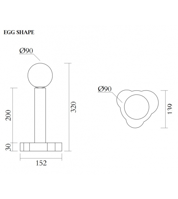 Outlines Atelier Areti Lampe de Table