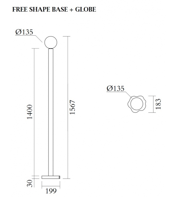 Outlines Atelier Areti Lampadaire