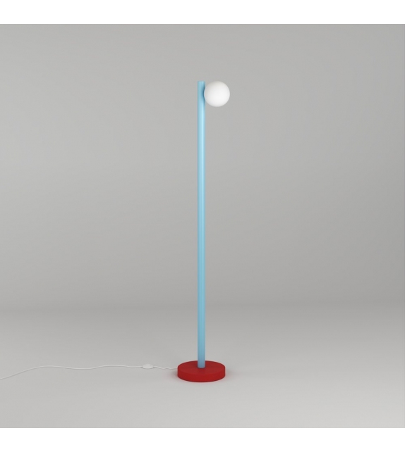 Tube With Globes and Cones Atelier Areti Lampadaire