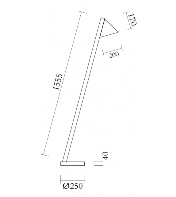 Tube With Globes and Cones Atelier Areti Floor Lamp