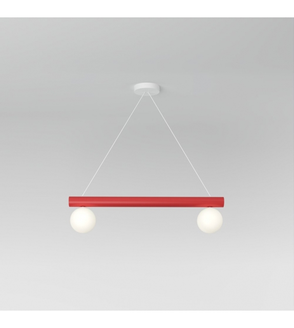 Tube With Globes and Cones Atelier Areti Lampada a Sospensione