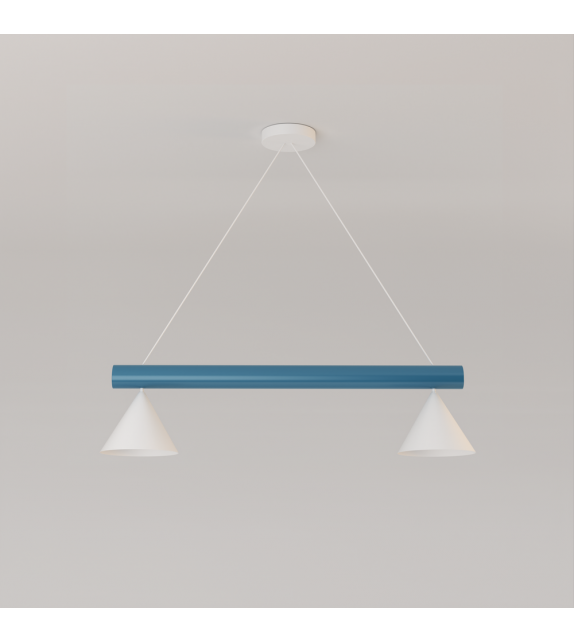 Tube With Globes and Cones Atelier Areti Pendant Lamp