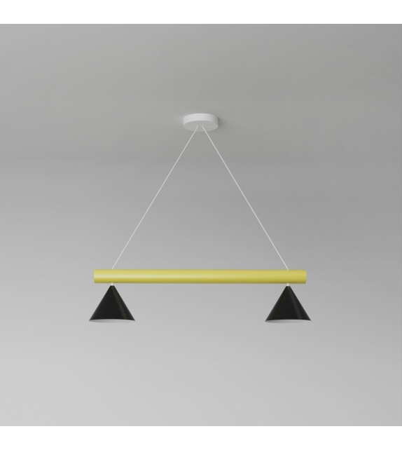 Tube With Globes and Cones Atelier Areti Lampada a Sospensione