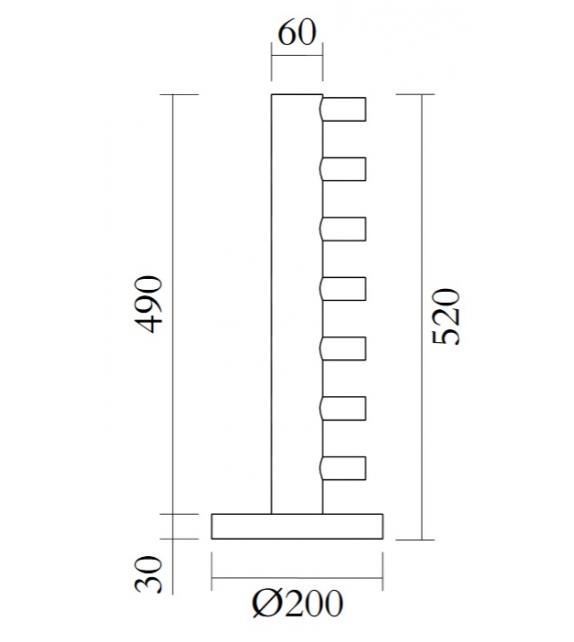 Array Atelier Areti Lámpara de Mesa
