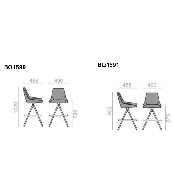 Alya Andreu World Drehbarer Hocker