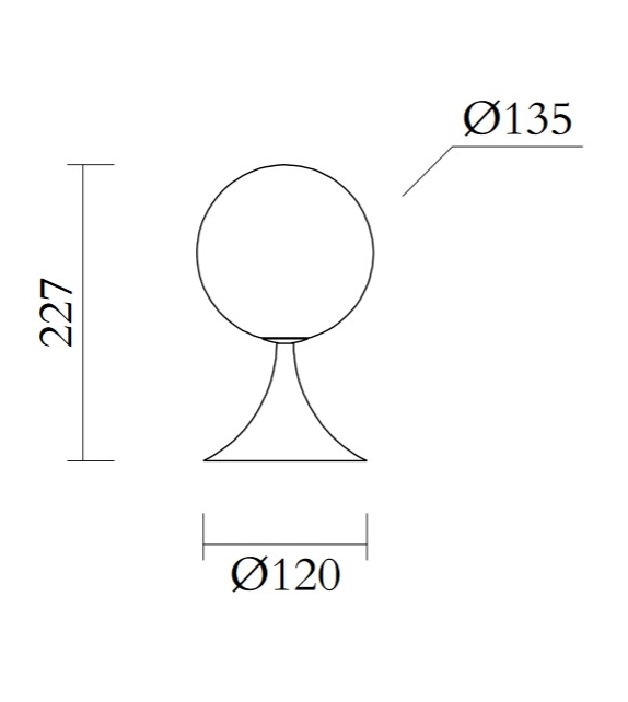 Asymptote Atelier Areti Table Lamp