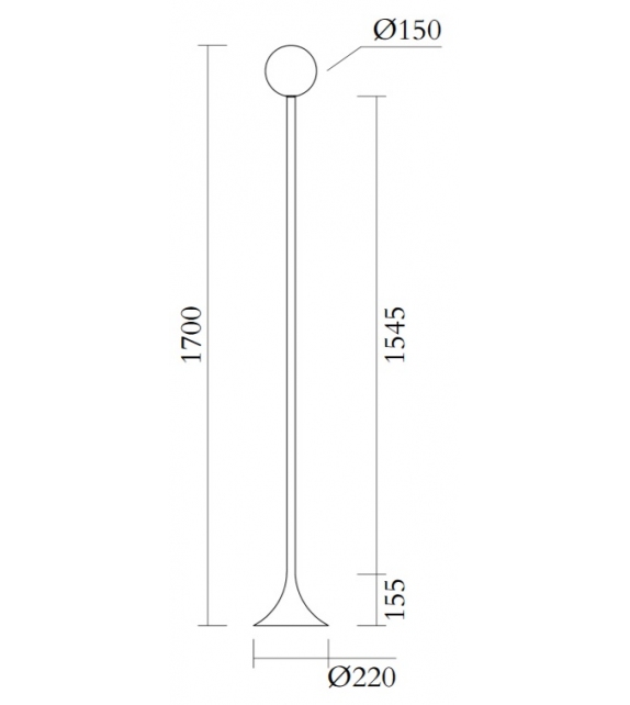 Asymptote Atelier Areti Lampadaire