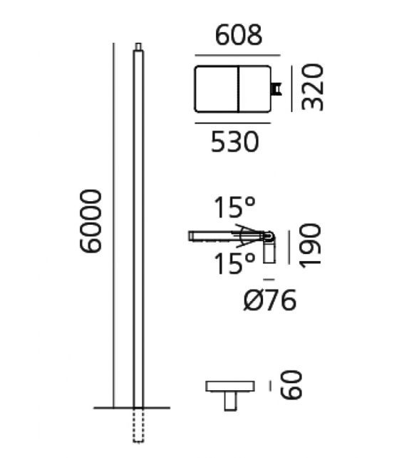 Sostituto Palo Artemide Lampe