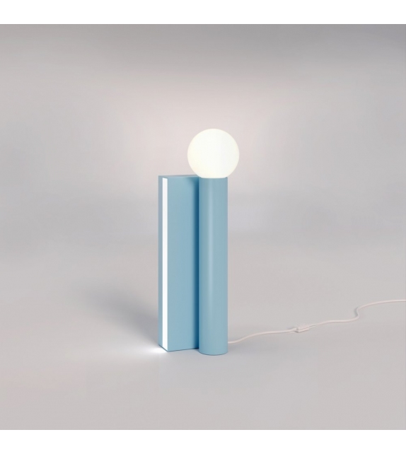 Tube and Rectangle Atelier Areti Table Lamp