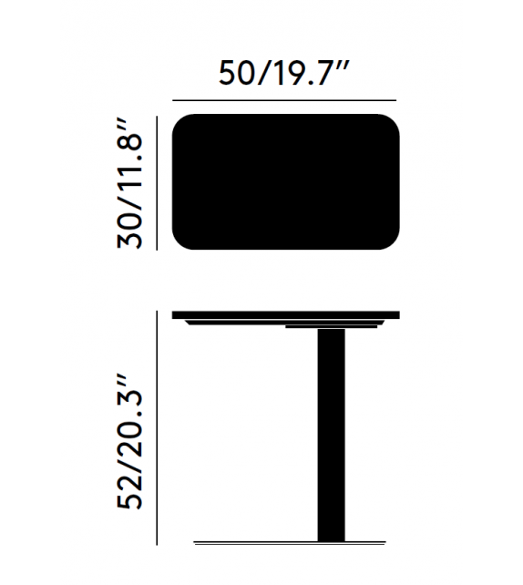 Flash Tom Dixon Table Basse Rectangulaire