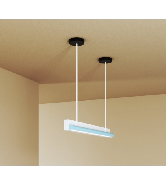 Tube and Rectangle Atelier Areti Lampada a Sospensione