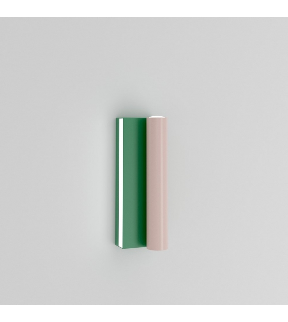 Tube and Rectangle Atelier Areti Wall Lamp
