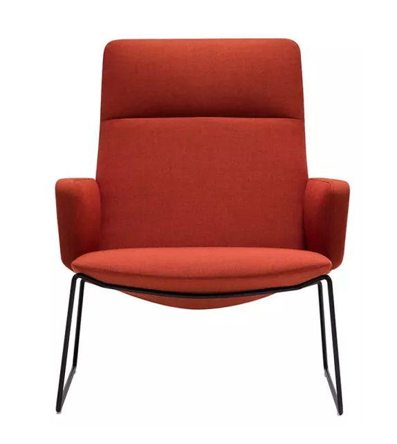 Capri Lounge Andreu World Silla Lounge Base de Trineo