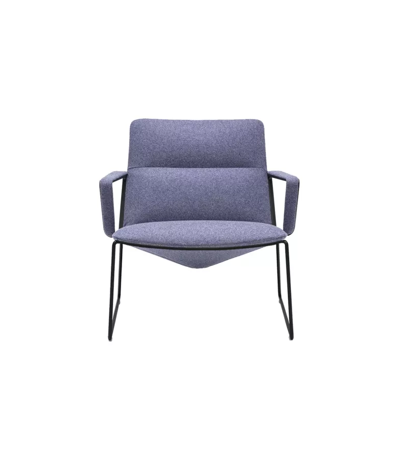 Capri Lounge Andreu World Silla Lounge Base de Trineo