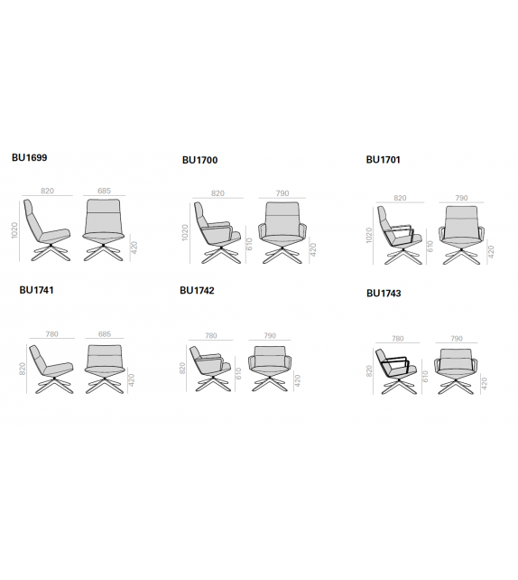 Capri Lounge Andreu World Silla Lounge Base de Madera