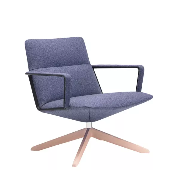 Capri Lounge Andreu World Chaiselongue Socle en Bois