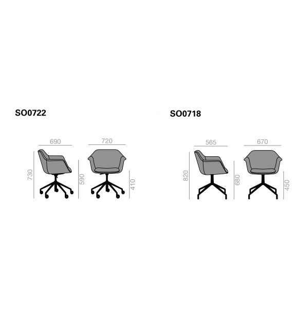 Gala Andreu World Fauteuil