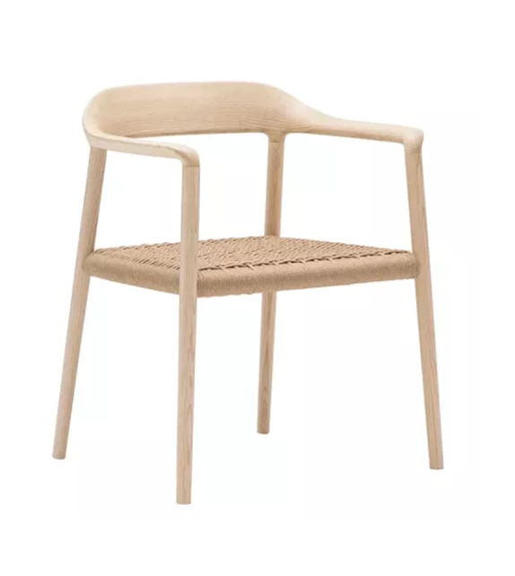 Liceo Andreu World Stuhl mit Gewebtem Sitz