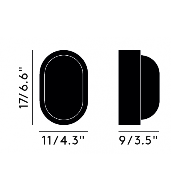 Spot Obround Tom Dixon Wall Lamp