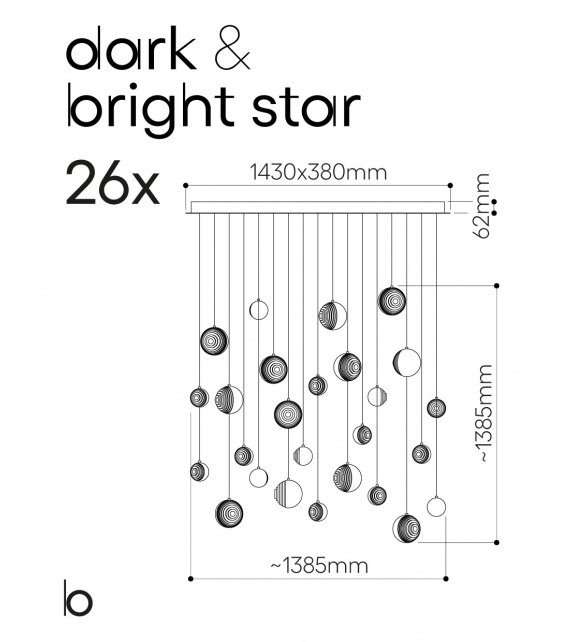 Dark & Bright Star Bomma Leuchter